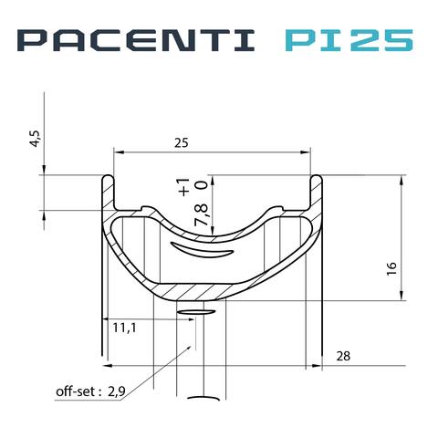 PI25-TXC XC/GRAVEL RIM 29"