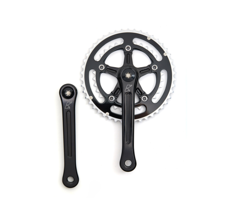 Classic Compact Double Crankset Black R3 Cycles