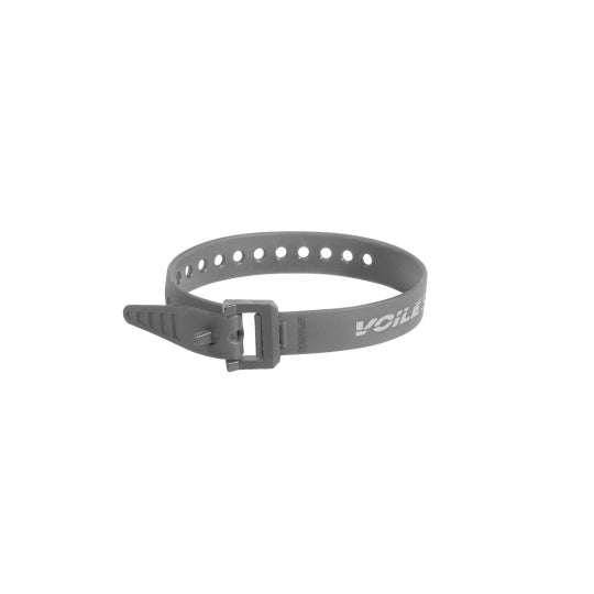 15” Nylon Buckle, Grey