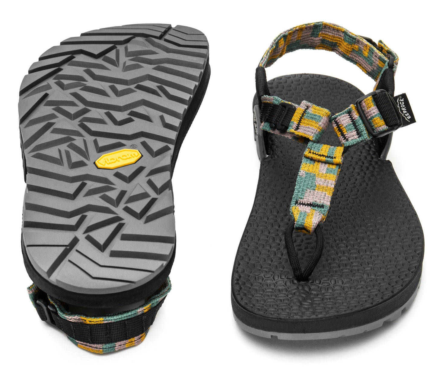 Cairn 3D Pro II Adventure Sandals, Patchwork Pattern