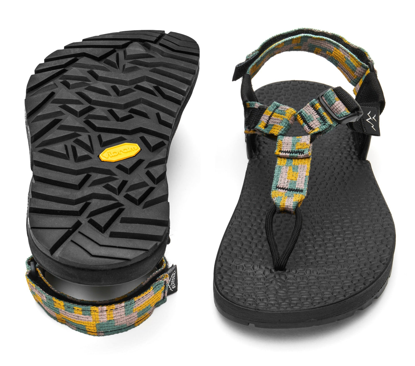 Cairn 3D Adventure Sandals, Patchwork Pattern