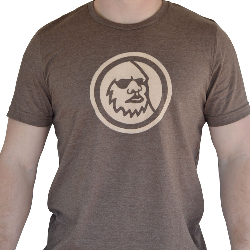 Widefoot Logo T-Shirt, Brown