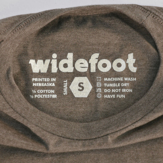 Widefoot Logo T-Shirt, Brown